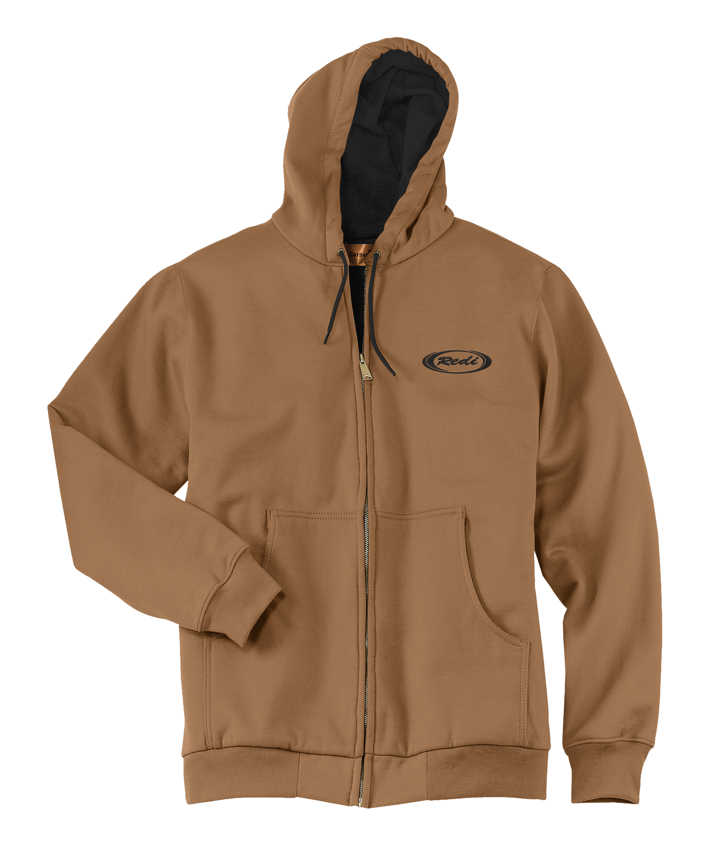 CornerStone® Heavyweight Full-Zip Hooded Sweatshirt with Thermal Lining