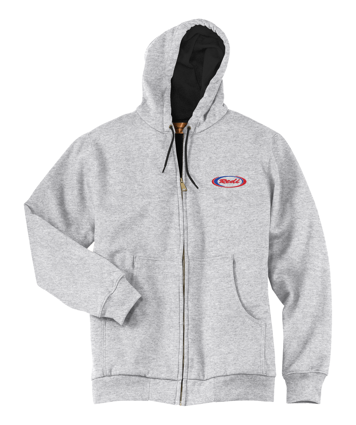 CornerStone® Heavyweight Full-Zip Hooded Sweatshirt with Thermal Lining