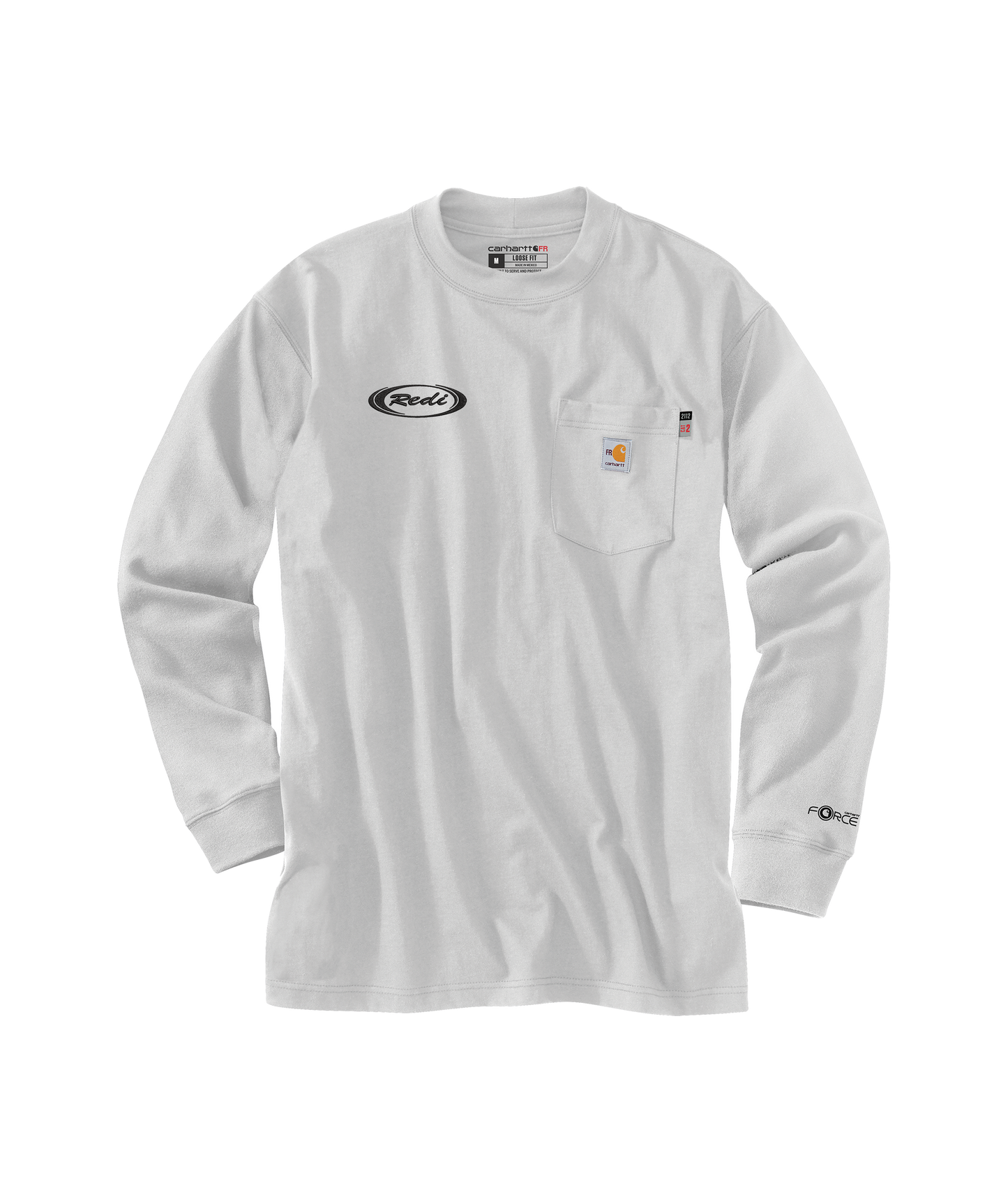 Carhartt ® Men's Flame Resistant Force Loose Fit Midweight Long-Sleeve Pocket T-Shirt