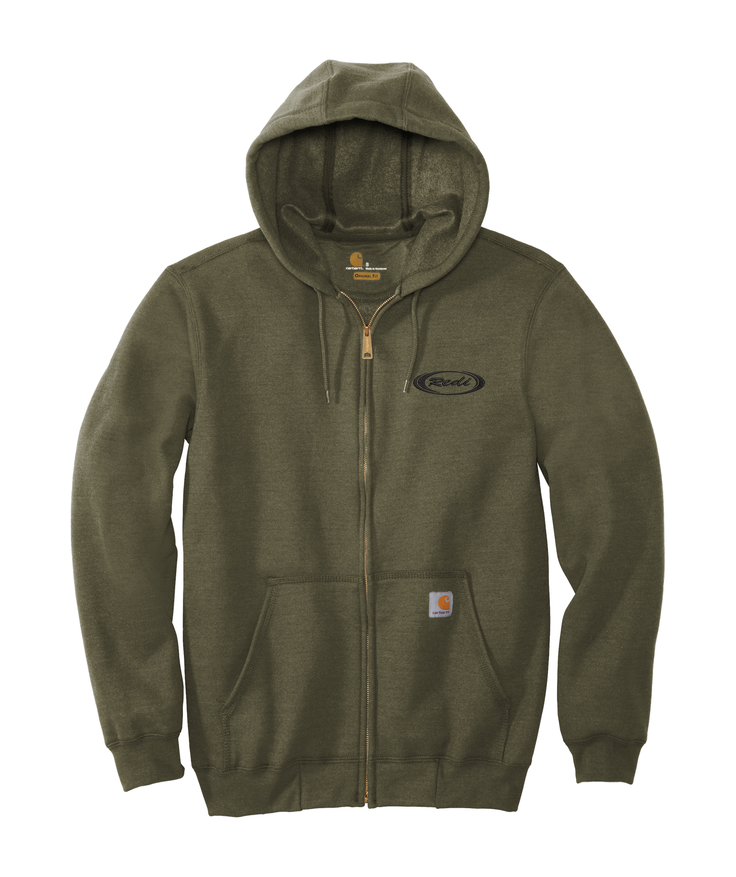 Carhartt ® Midweight Hooded Zip-Front Sweatshirt